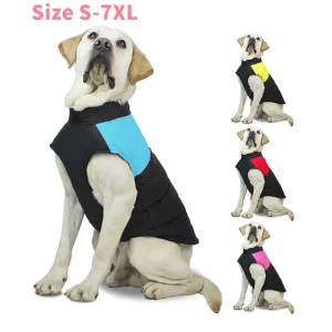 Dog Waterproof Padded Zipper Vest