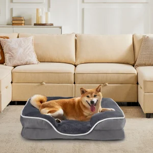 Orthopedic Memory Foam Bed for Small Dogs & Cats