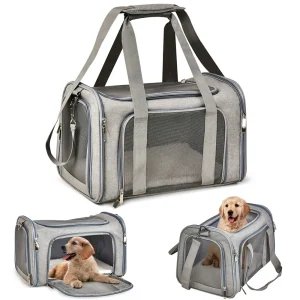 Soft Side Travel Bags Airline Approved For Small Dogs Cats